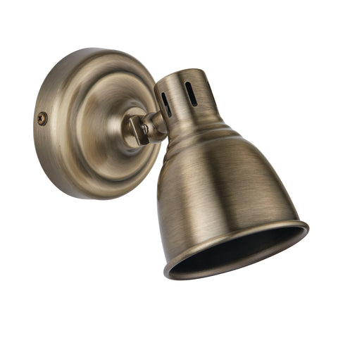 Westbury Wall Spotlight Antique Brass